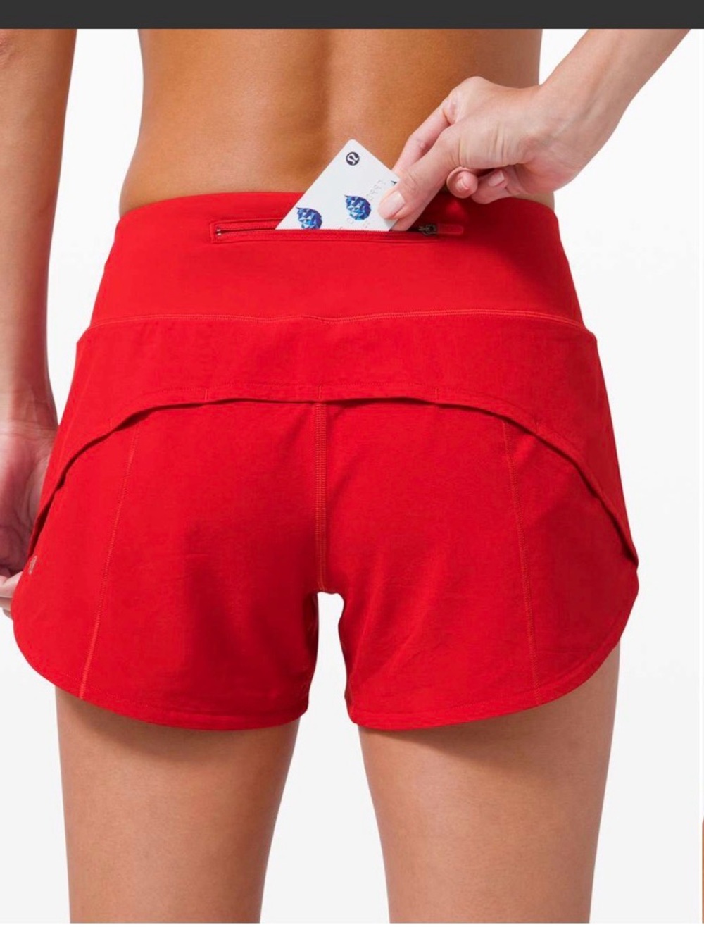 Lululemon Speed Up Short Long *4"